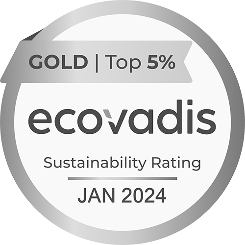 Ecovadis - médaille d'or