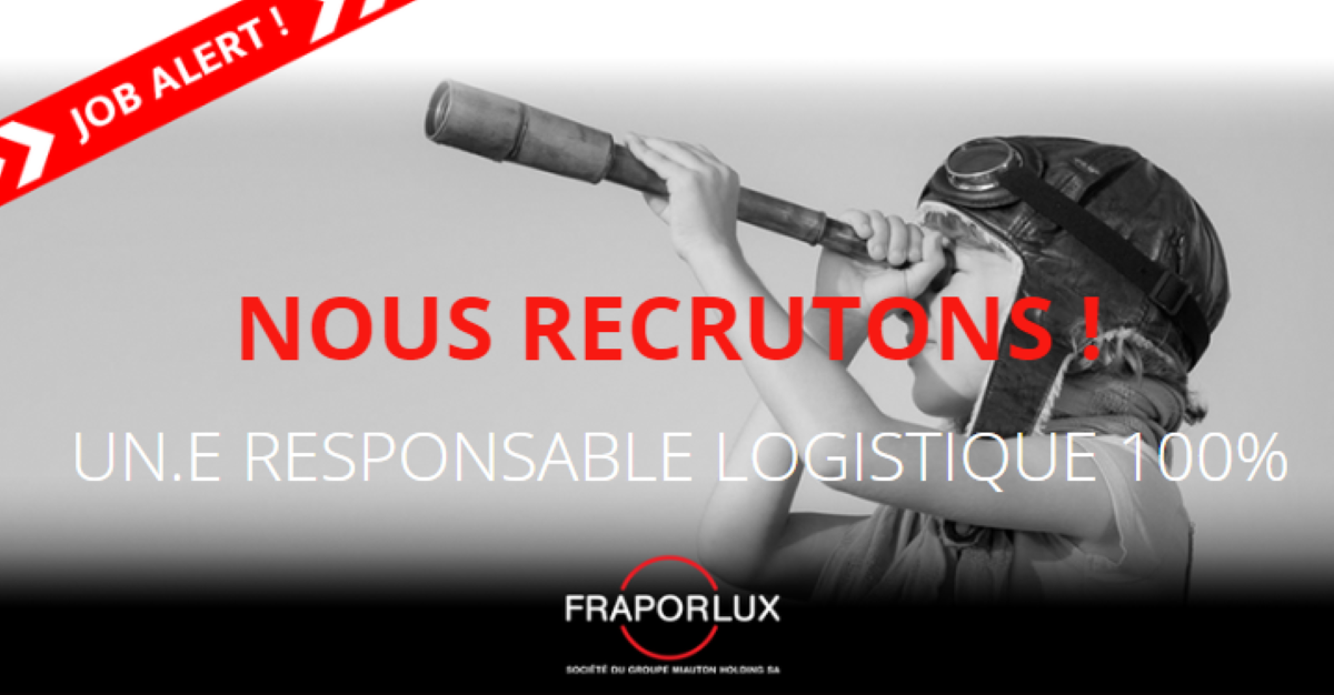 RESPONSABLE LOGISTIQUE